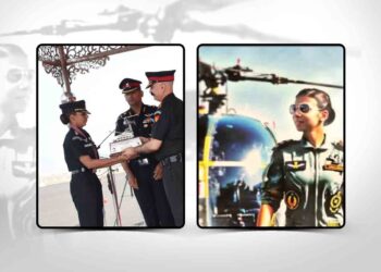 প্রথম মহিলা কমব্যাট অ্যাভিয়েটর হিসাবে পুরস্কৃত ভারতীয় নারী