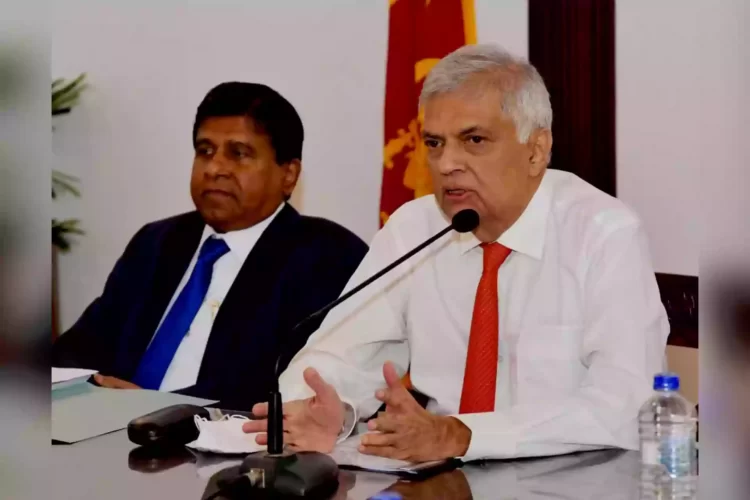 শ্রীলঙ্কার নতুন রাষ্ট্রপতি রণিল বিক্রমসিং