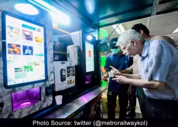 Tea Coffee Kiosk installed at MaidanMetro