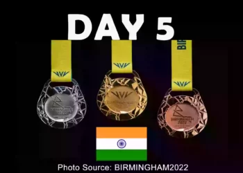 Birmingham Commonwealth Day 5-9 Medals for India