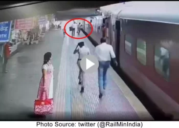 RPF saved life of aged woman and her son at Bankura station