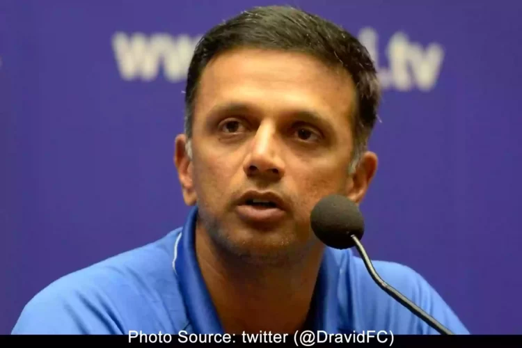 Team India Head Coach Rahul Dravid tests positive for COVID-19
