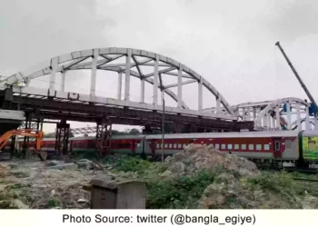 Tala Bridge opening before durga puja
